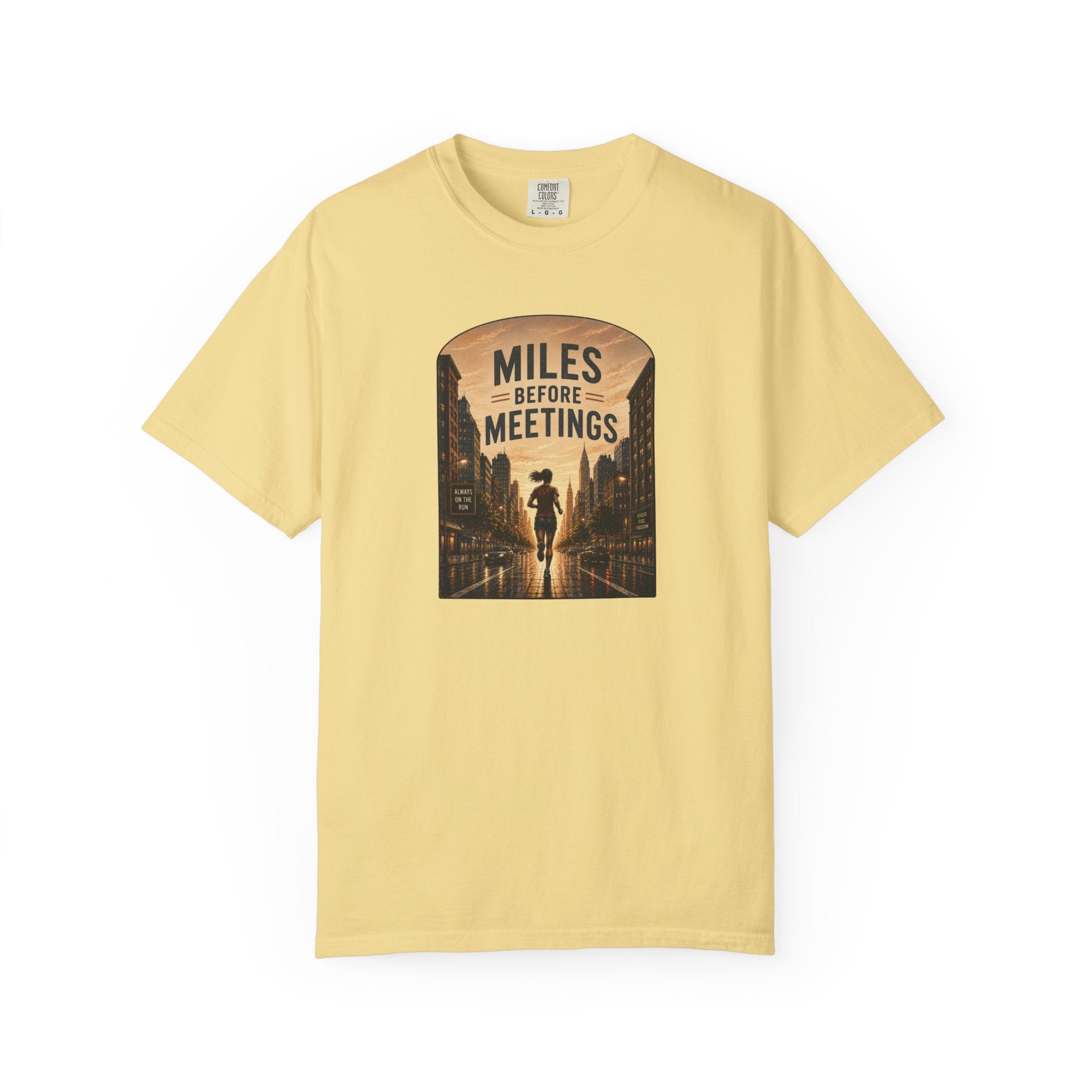 Miles Before Meetings T‑Shirt