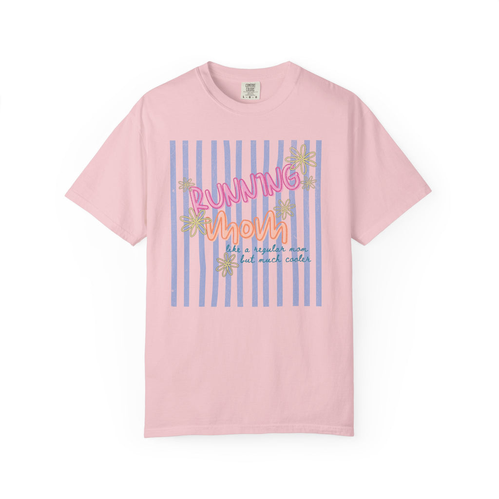 Running Mom Stripe T‑Shirt