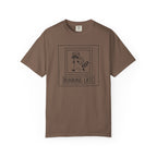 Running Late Raccoon Minimalist T‑Shirt