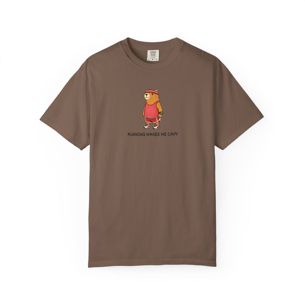 Running Makes Me Capy T‑Shirt