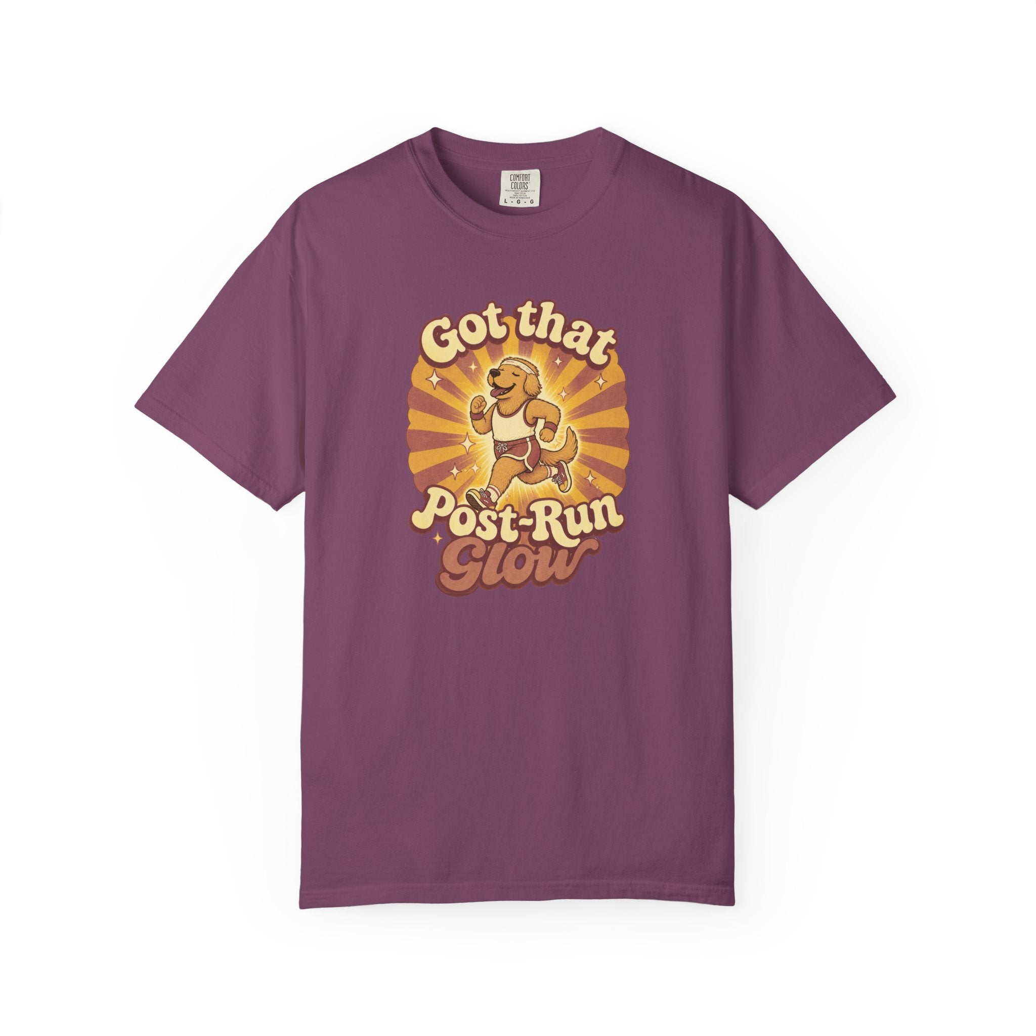 Golden Retriever Post Run Glow T‑Shirt