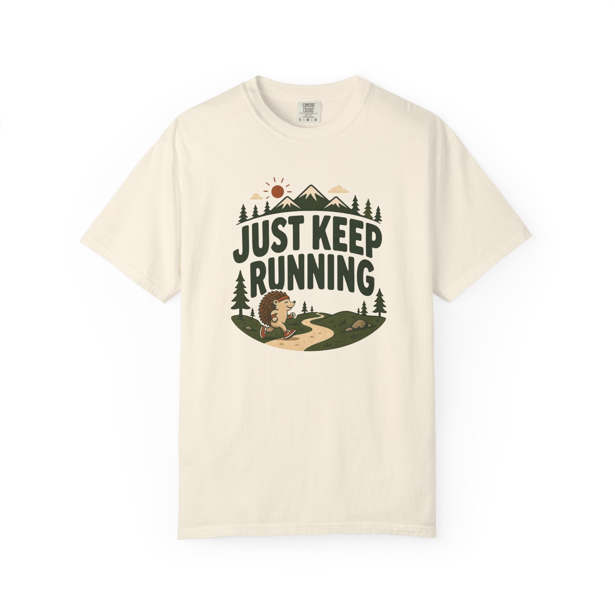 Just Keep Running Hedgehog T‑Shirt