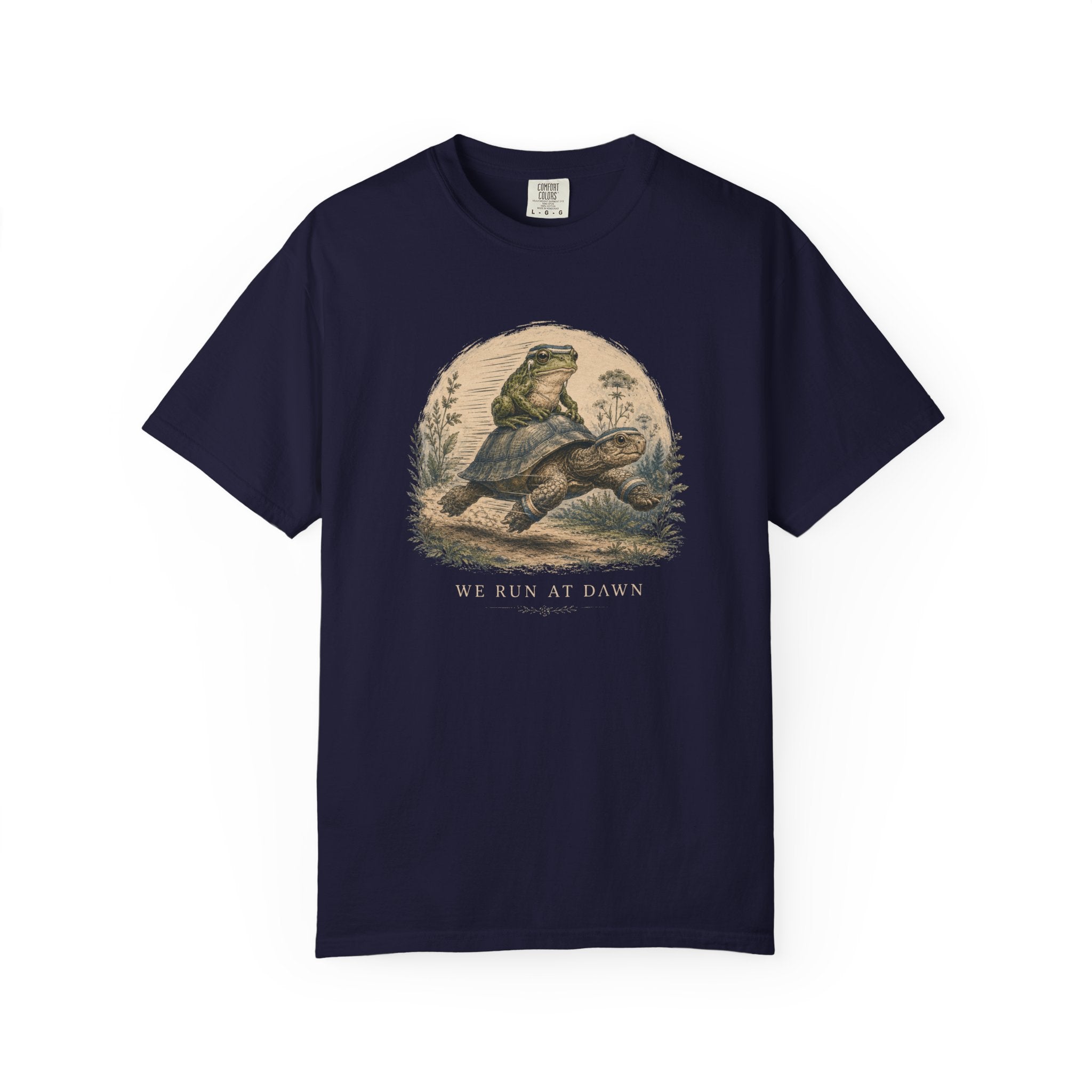 We Run at Dawn Frog & Turtle T‑Shirt