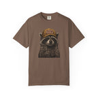 Raccoon in Run Hat T‑Shirt