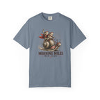 Morning MIles Frogs & Snail Run Club Flag T‑Shirt