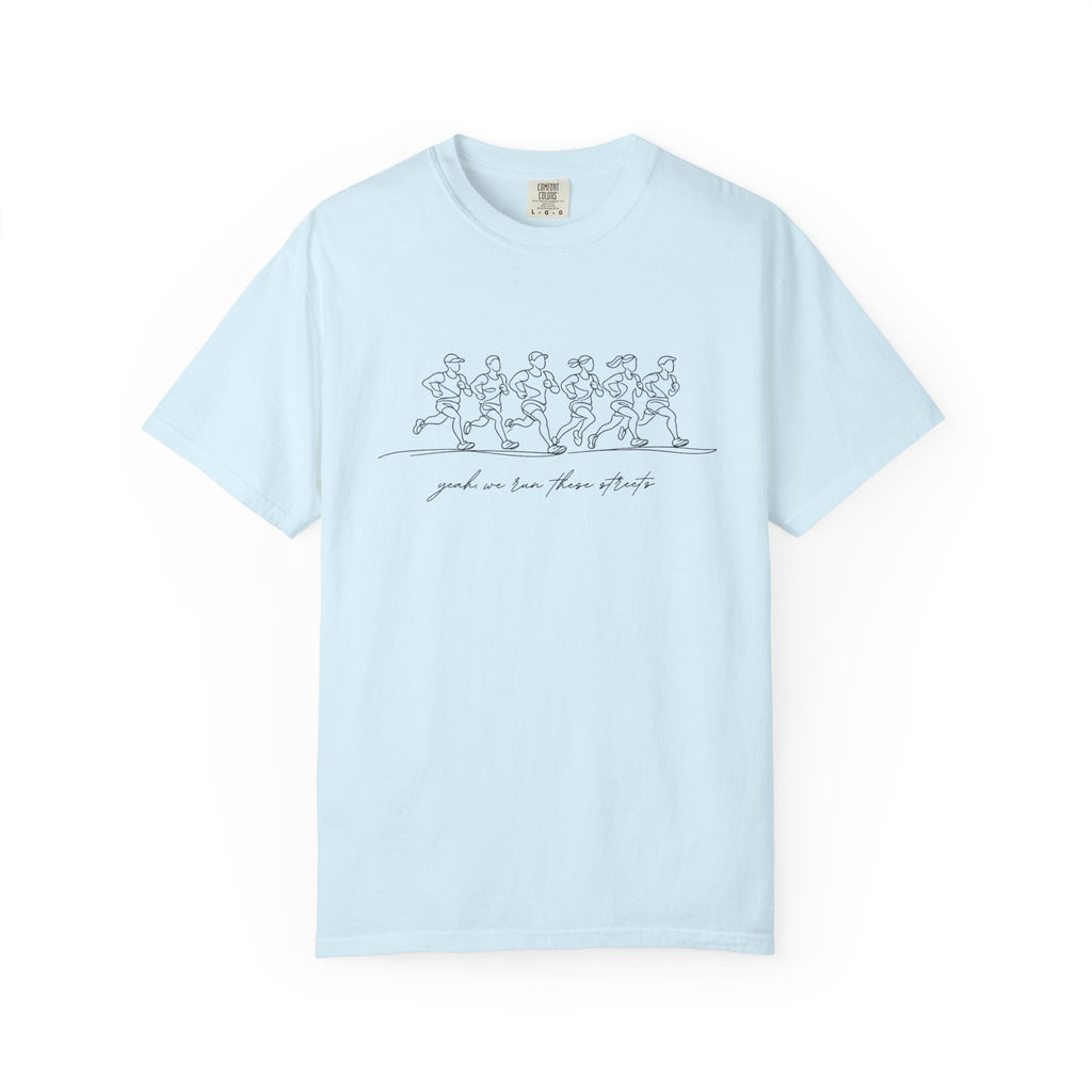 We Run These Streets Line Art T‑Shirt