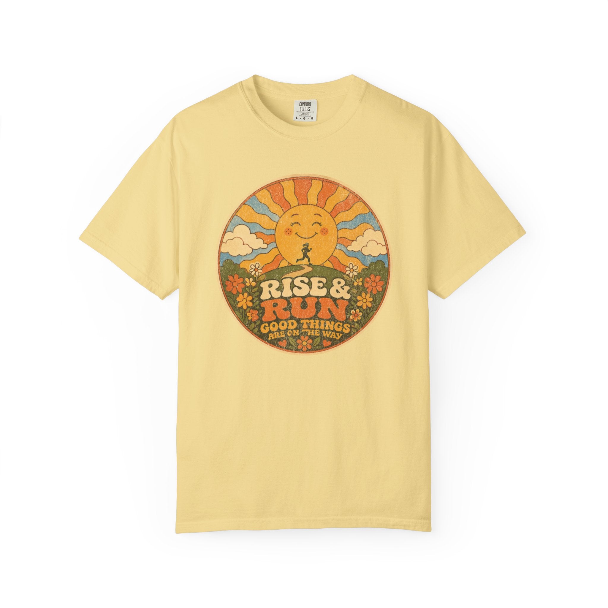 Rise & Run Retro Sun T‑Shirt