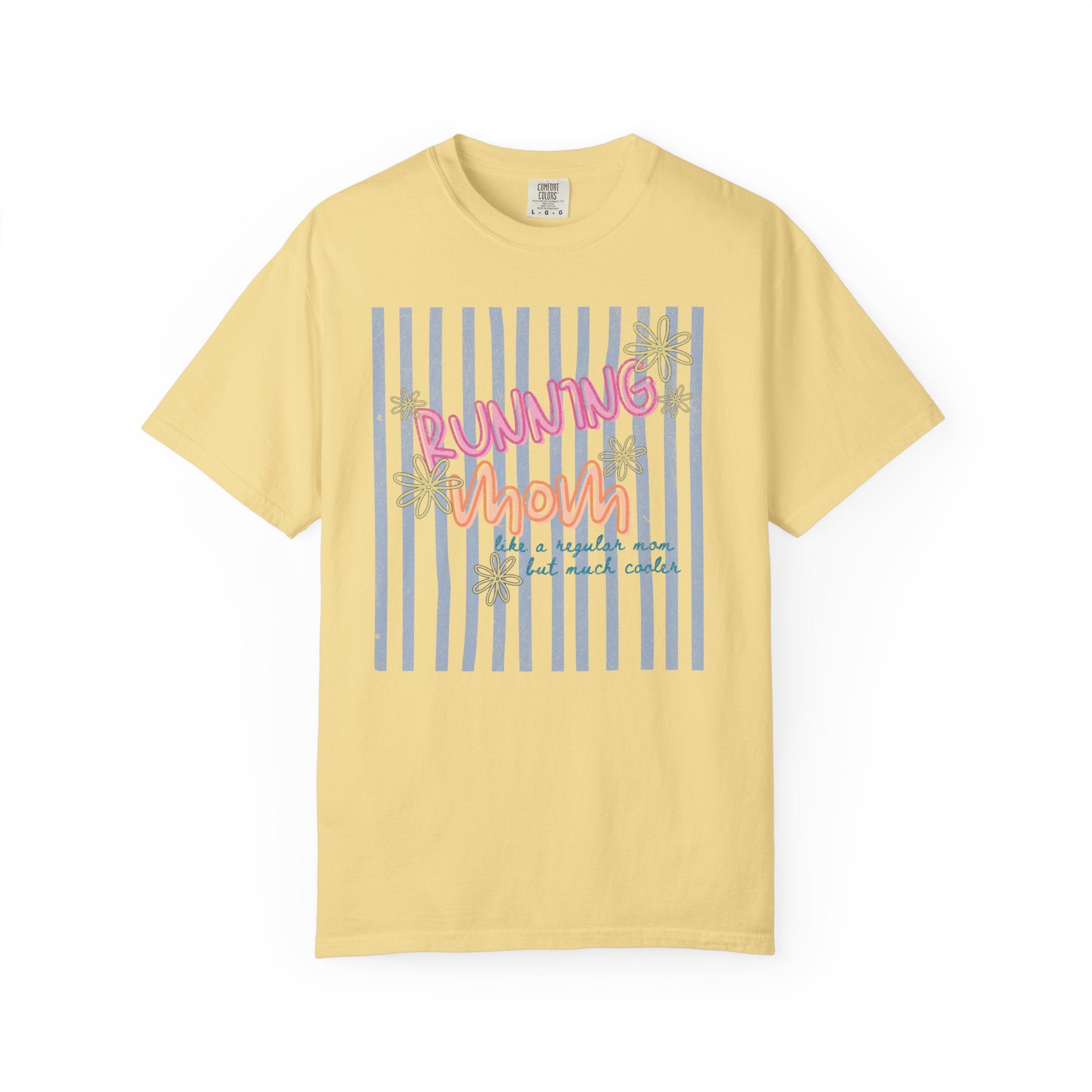 Running Mom Stripe T‑Shirt