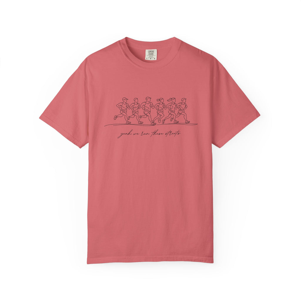 We Run These Streets Line Art T‑Shirt