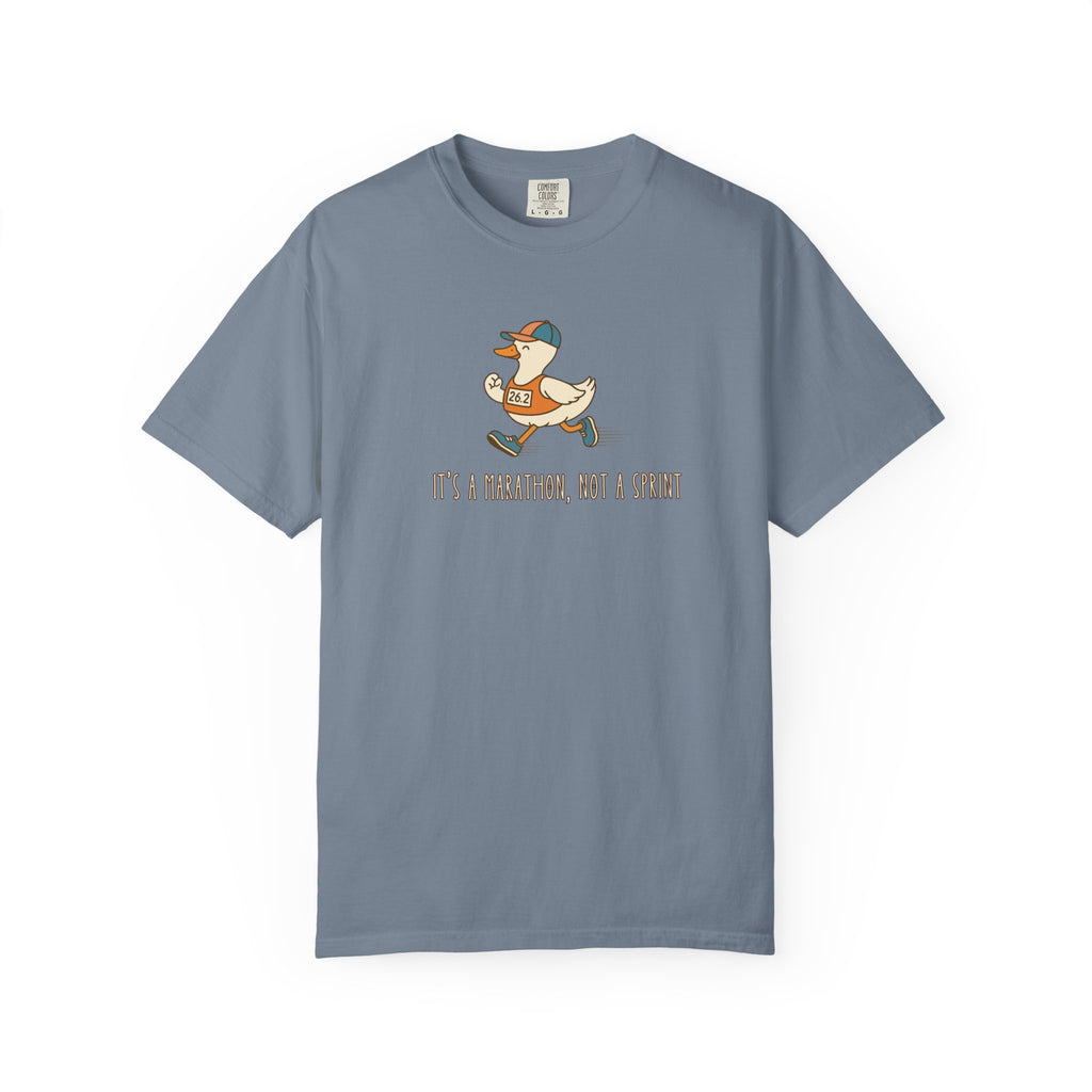 It's a Marathon, Not a Sprint Silly Goose T‑Shirt