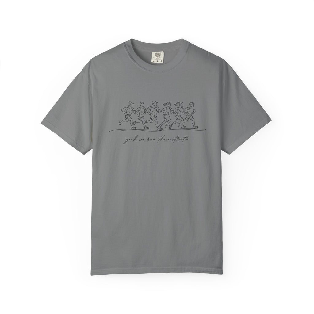 We Run These Streets Line Art T‑Shirt