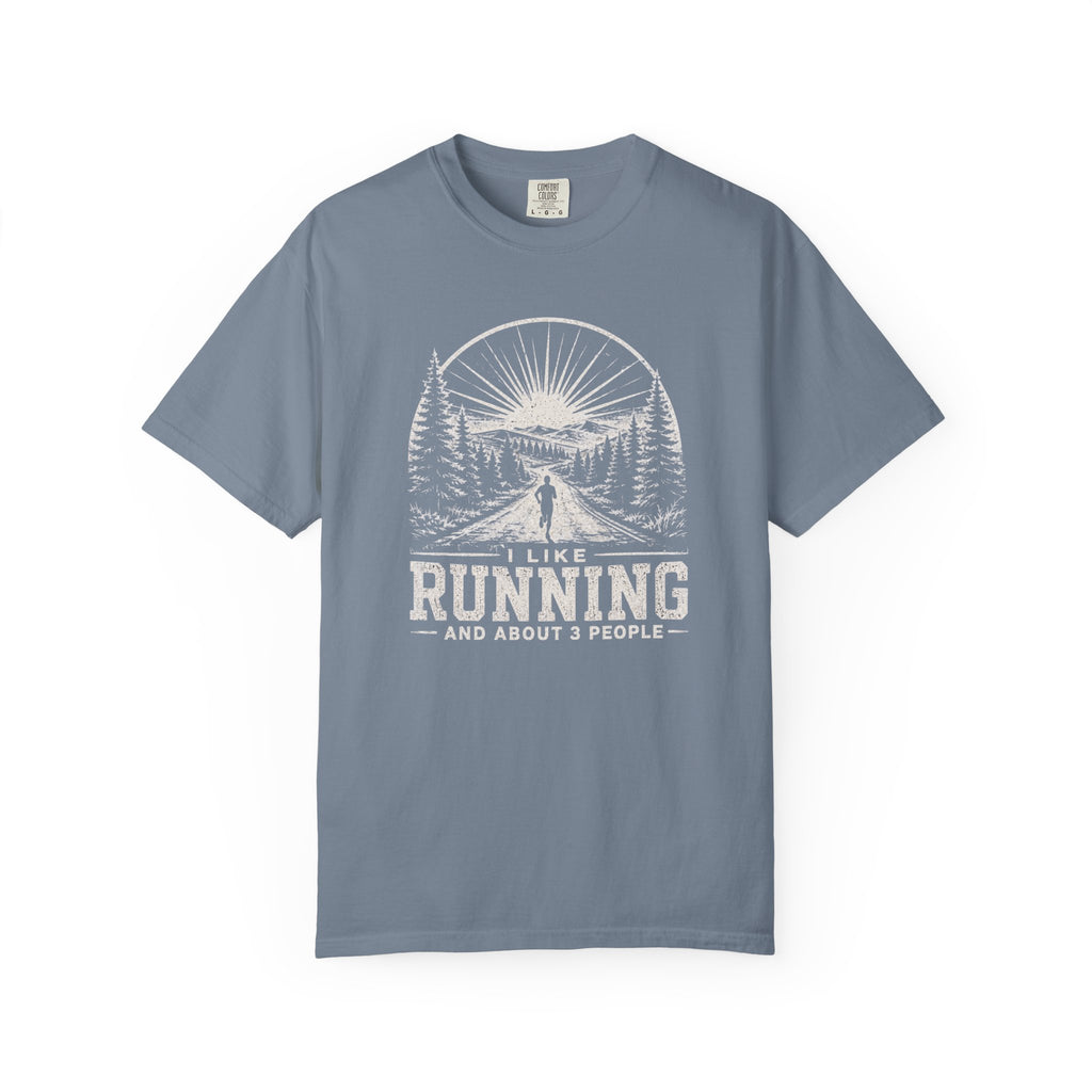 I Like Running & 3 People T‑Shirt