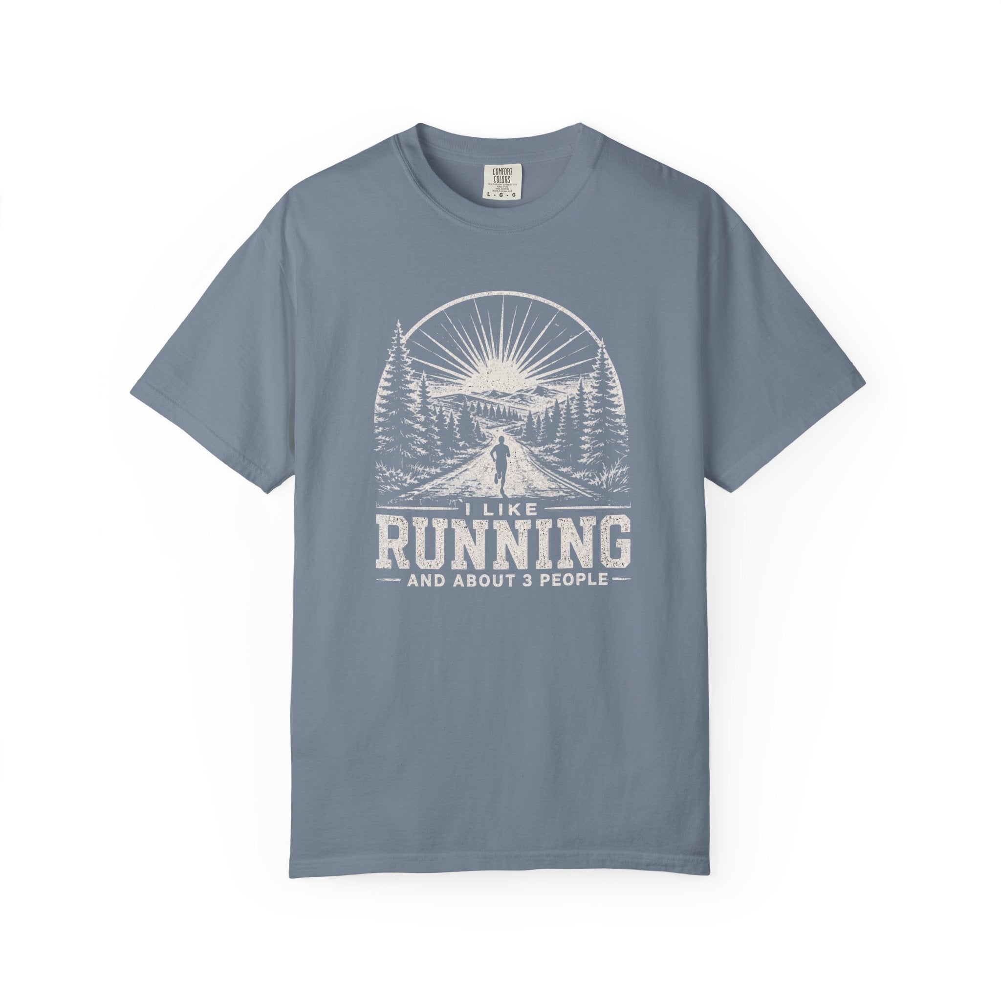 I Like Running & 3 People T‑Shirt