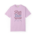 Run & Not Grow Weary Faith T‑Shirt