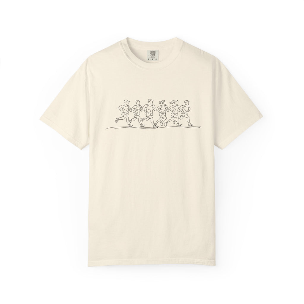 Run Together Stay Together Line Art T‑Shirt