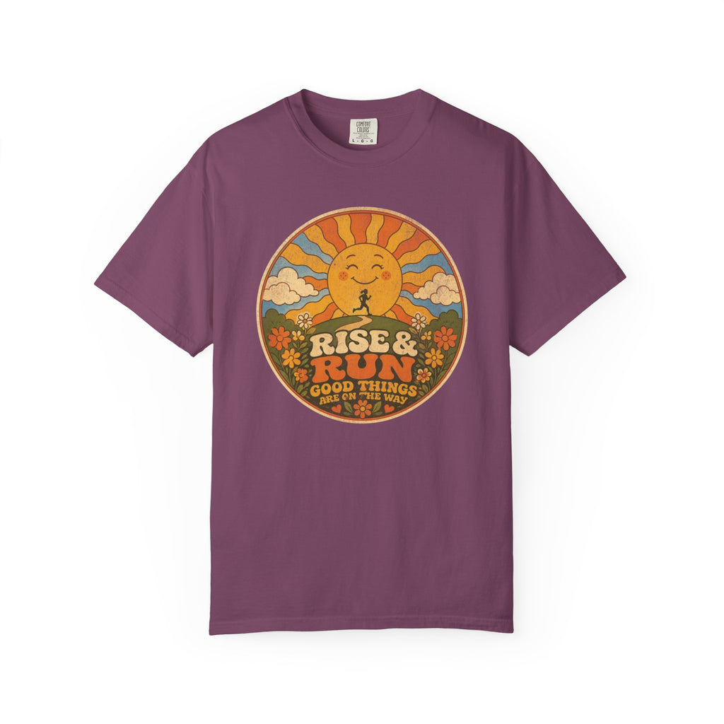 Rise & Run Retro Sun T‑Shirt