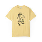 She Runs & Finds Faith T‑Shirt