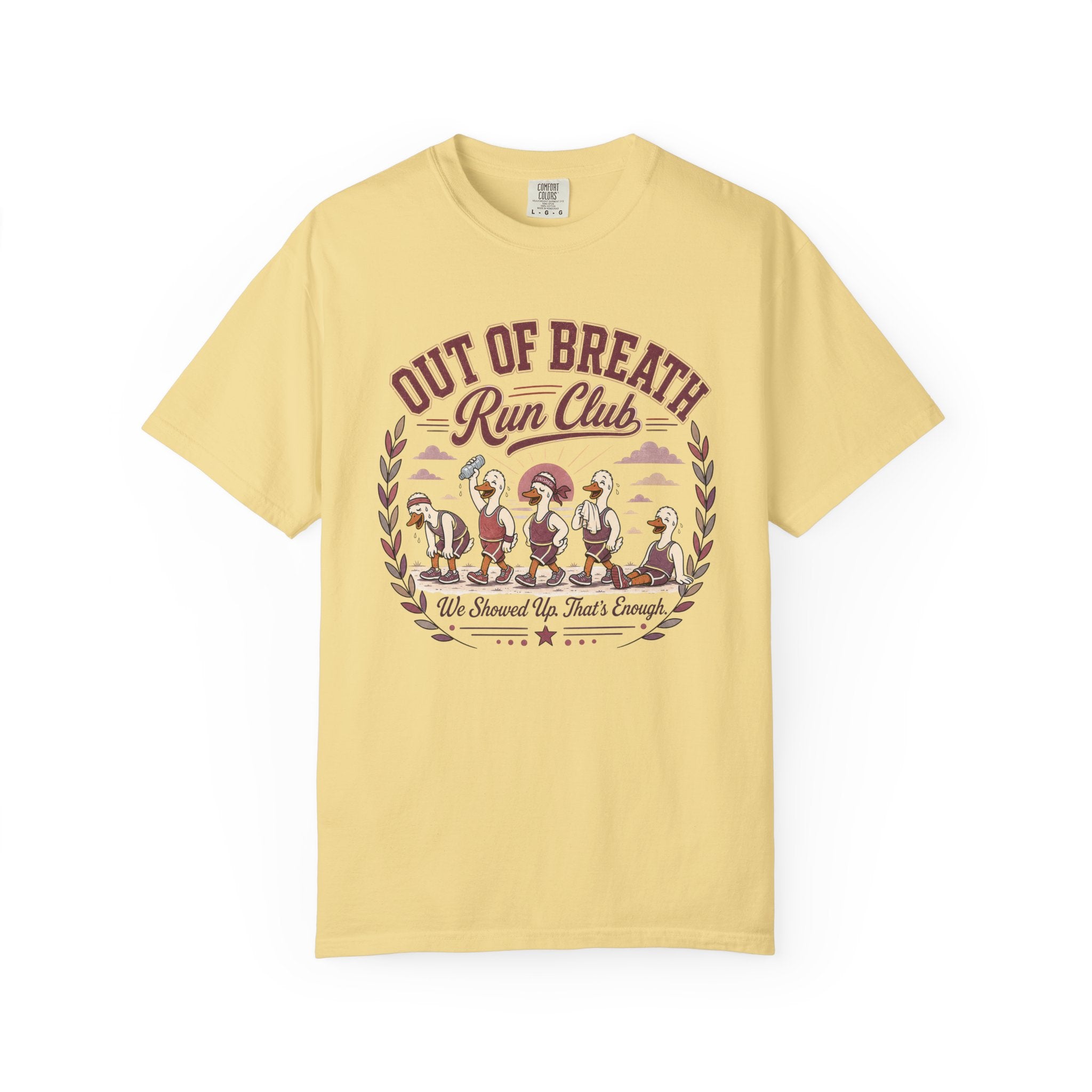 Out of Breath Silly Goose Run Club T‑Shirt