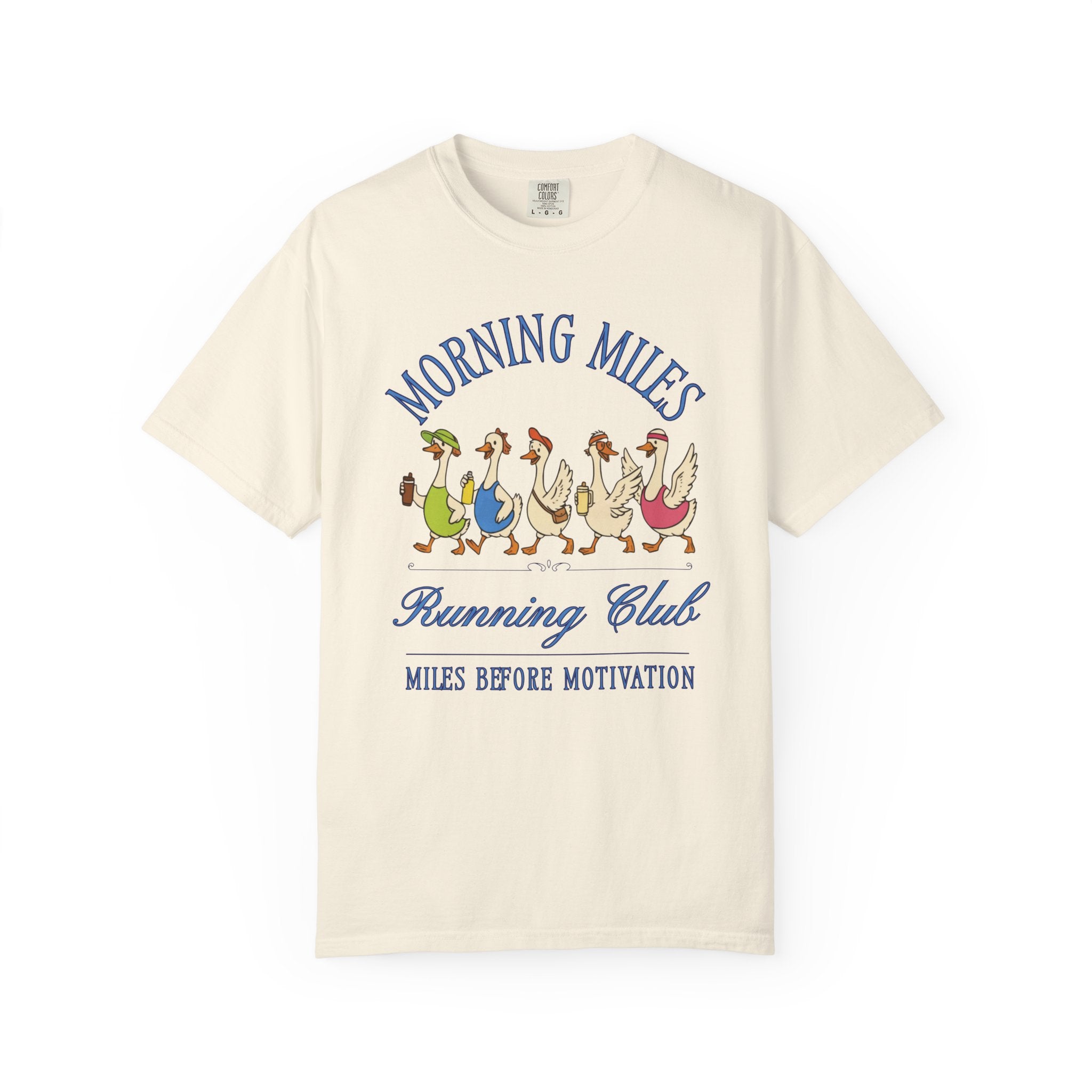 Morning Miles Silly Goose Running Club T‑Shirt