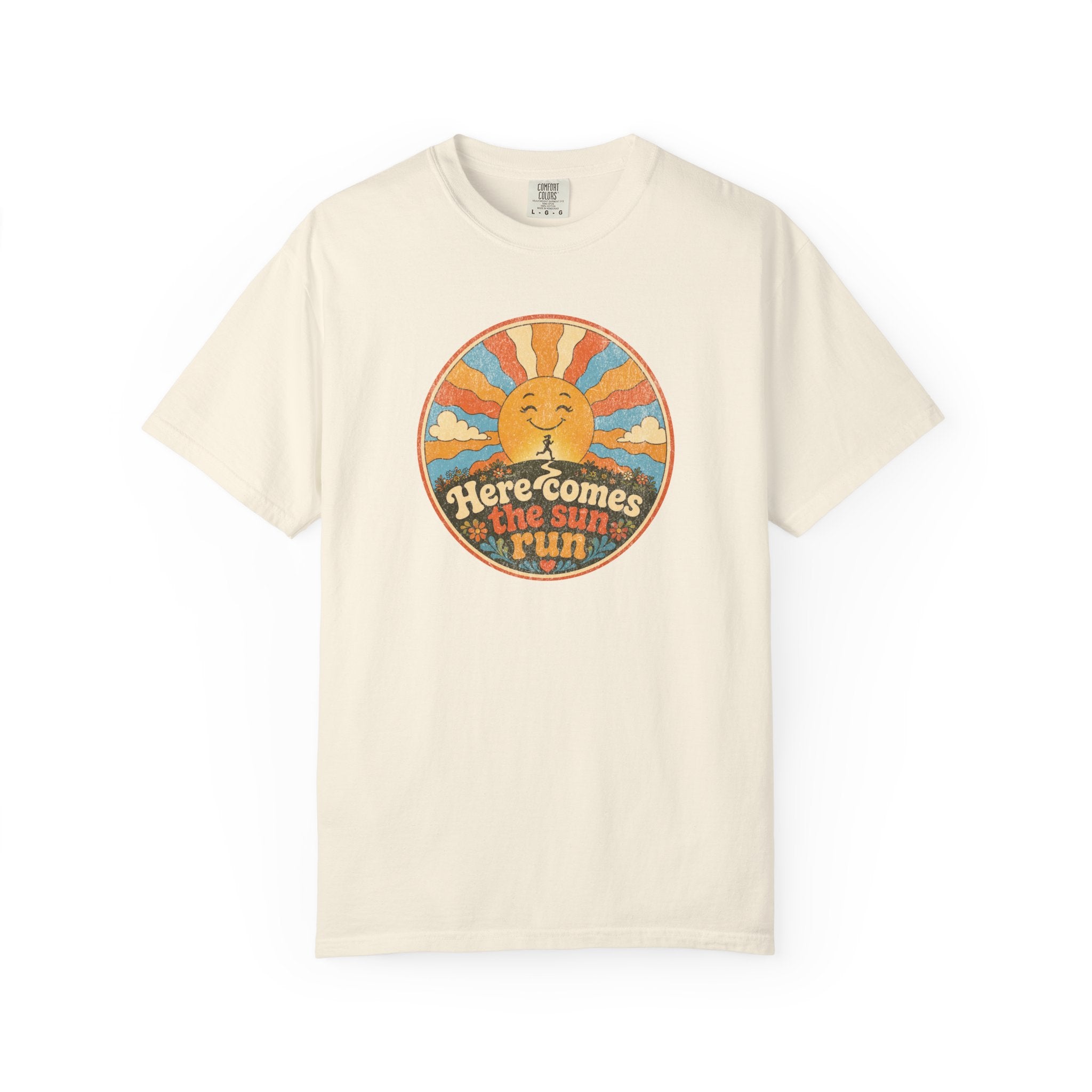 Here Comes the Sun Run Groovy T‑Shirt