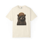 Raccoon in Run Hat T‑Shirt