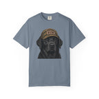 Black Lab in Hat T‑Shirt