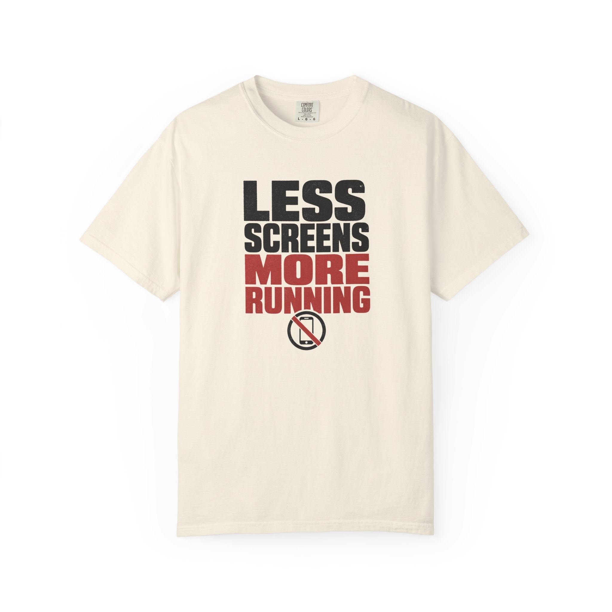 Less Screens More Running T‑Shirt