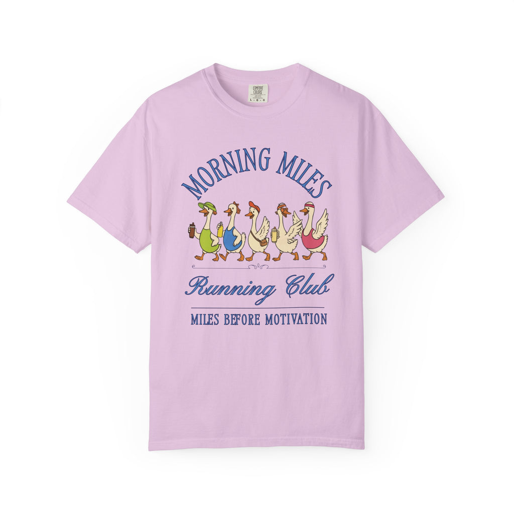 Morning Miles Silly Goose Running Club T‑Shirt