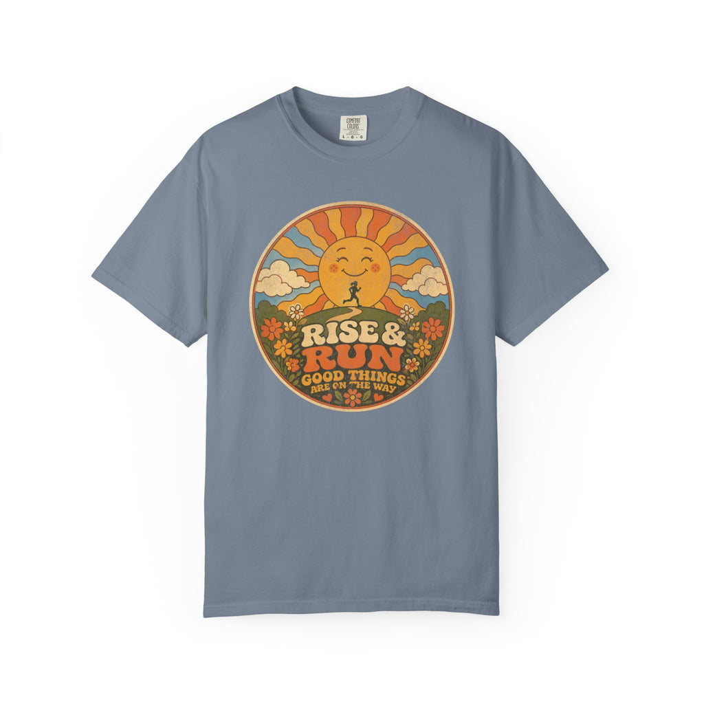 Rise & Run Retro Sun T‑Shirt