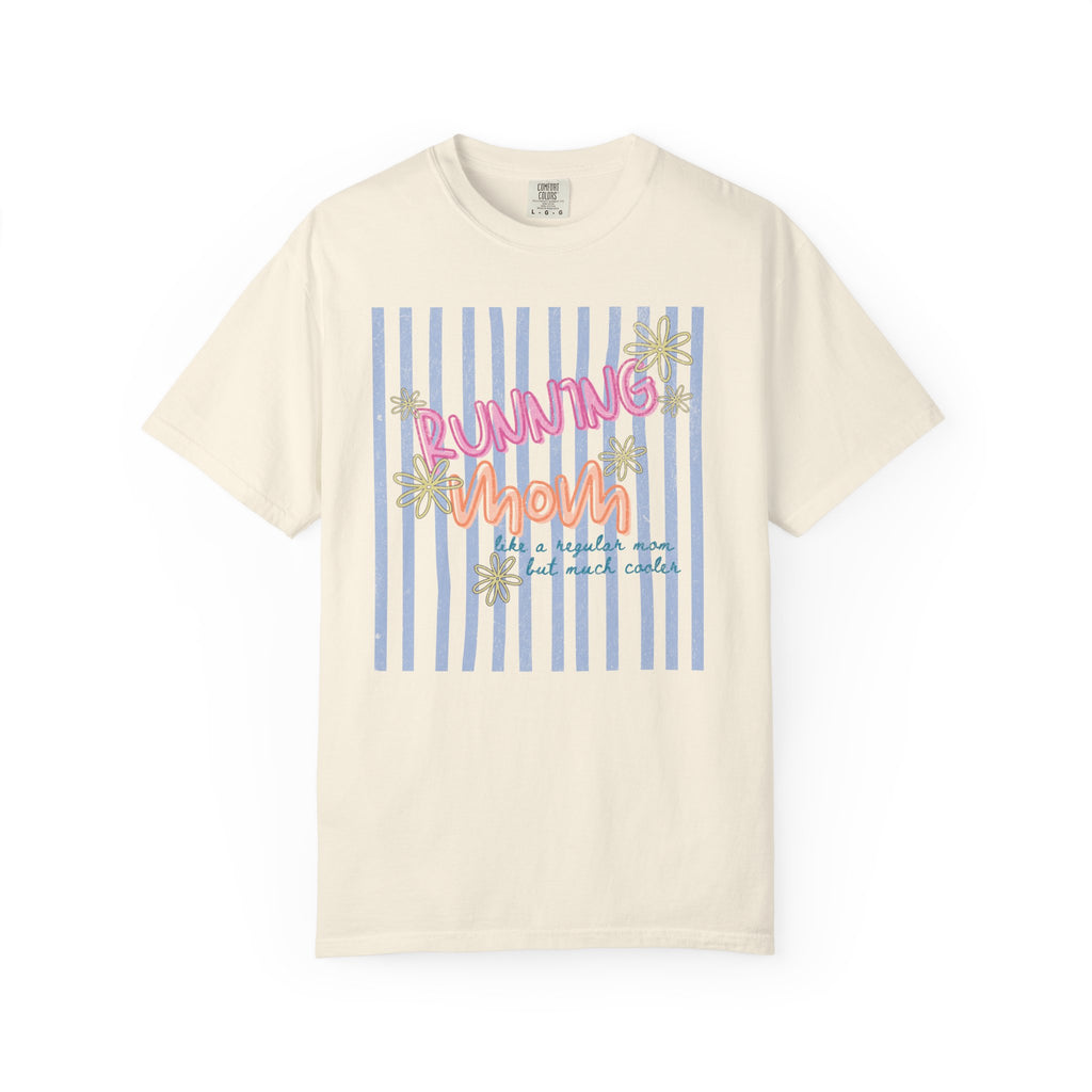 Running Mom Stripe T‑Shirt