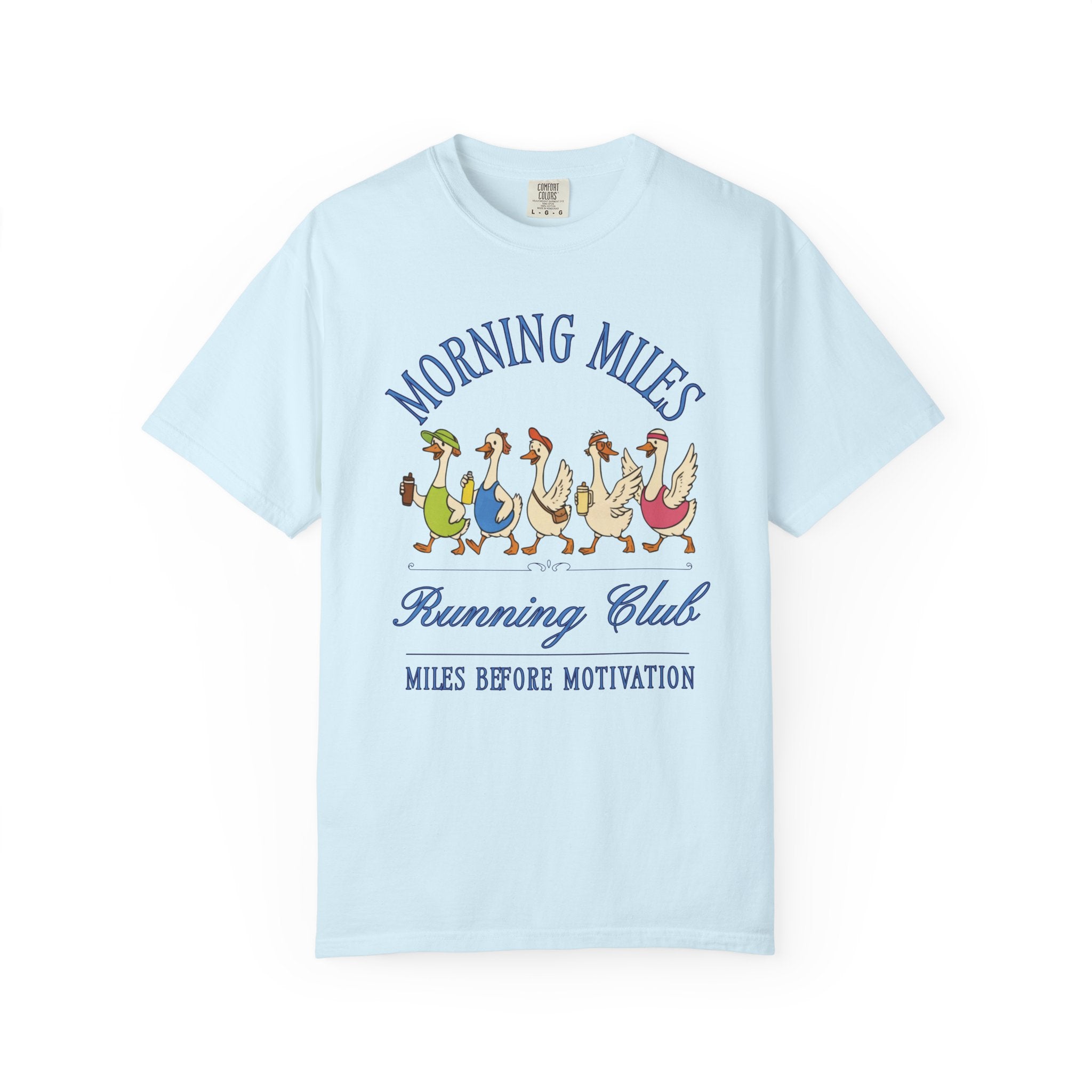 Morning Miles Silly Goose Running Club T‑Shirt