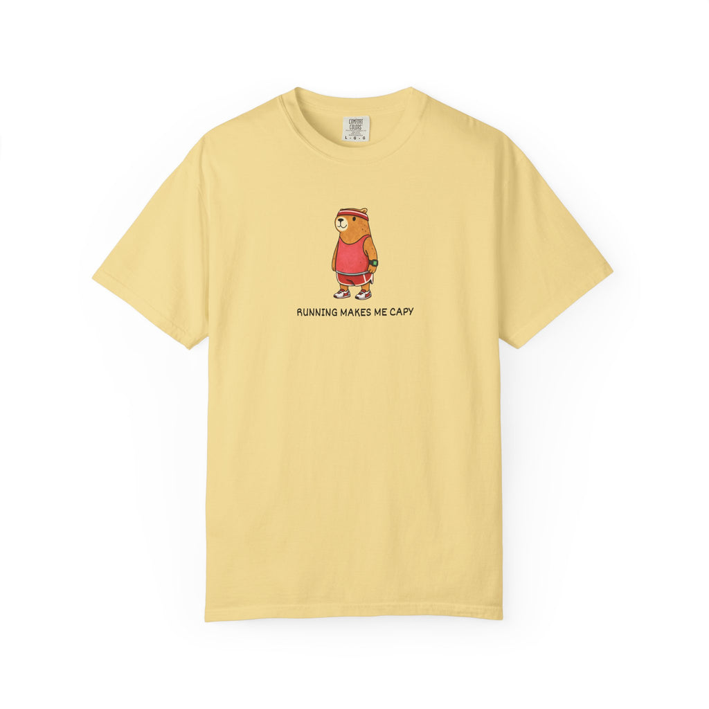 Running Makes Me Capy T‑Shirt
