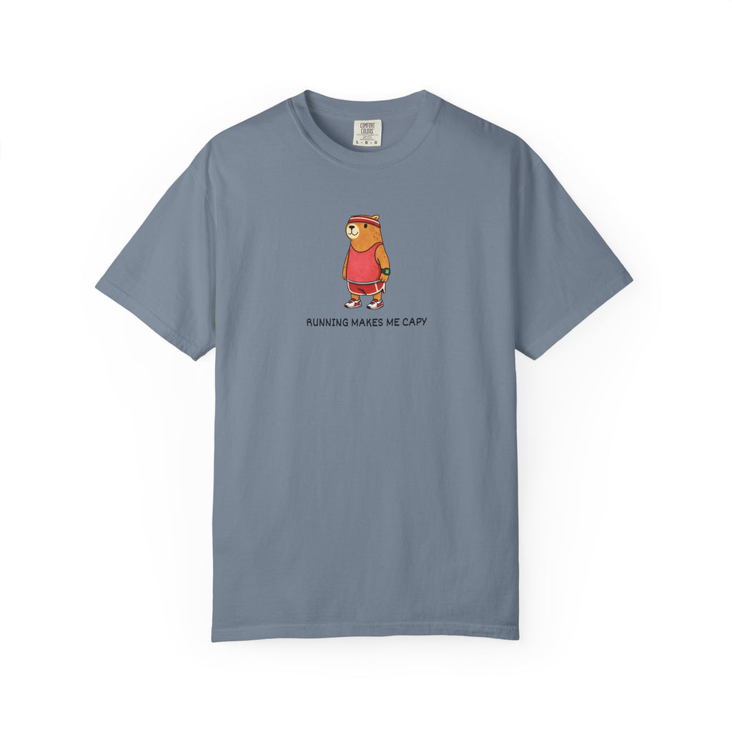 Running Makes Me Capy T‑Shirt