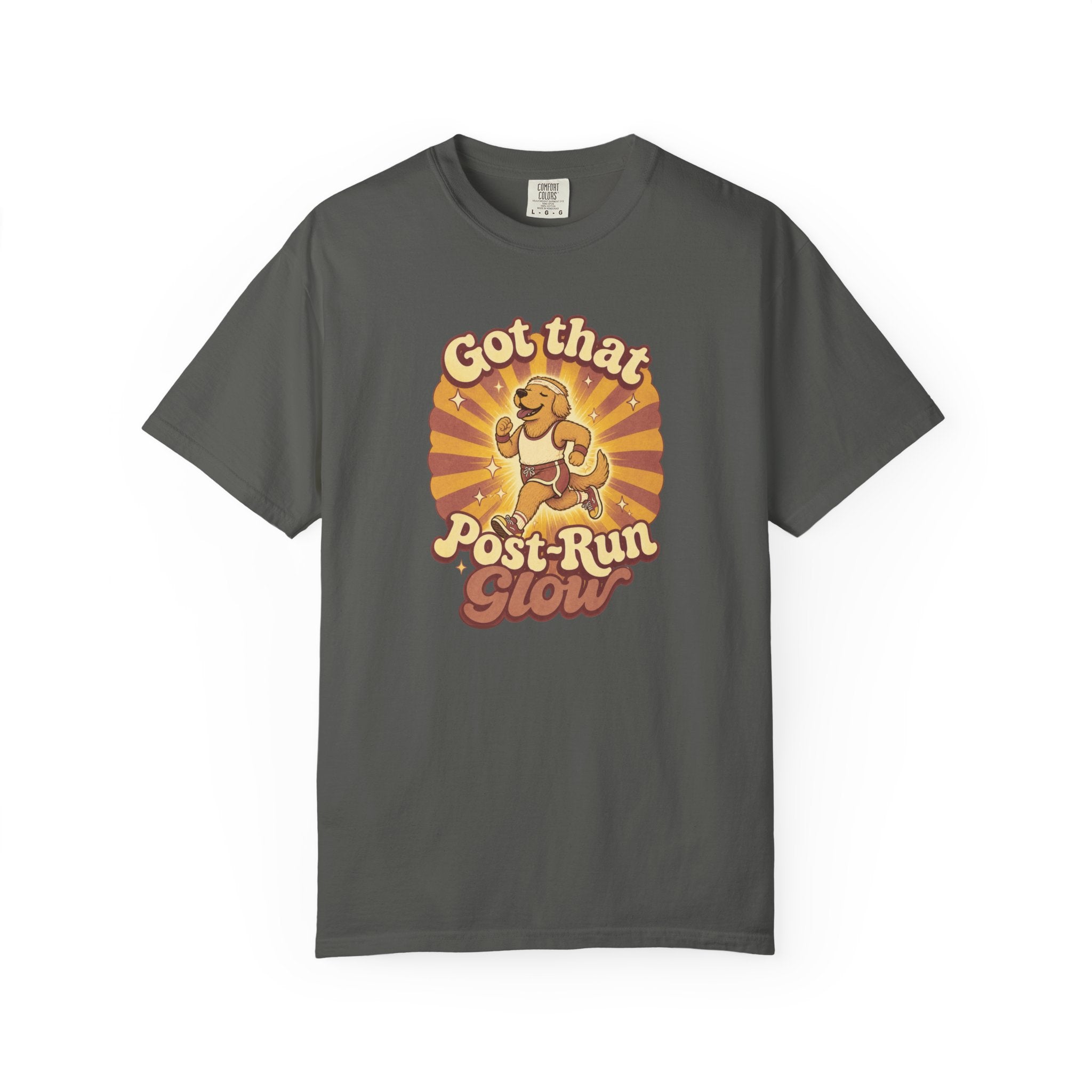 Golden Retriever Post Run Glow T‑Shirt
