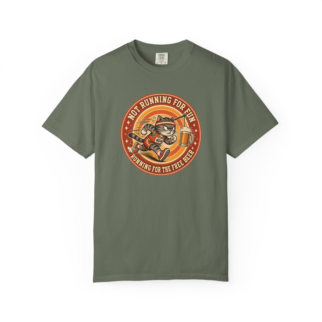 Running for Free Beer T‑Shirt