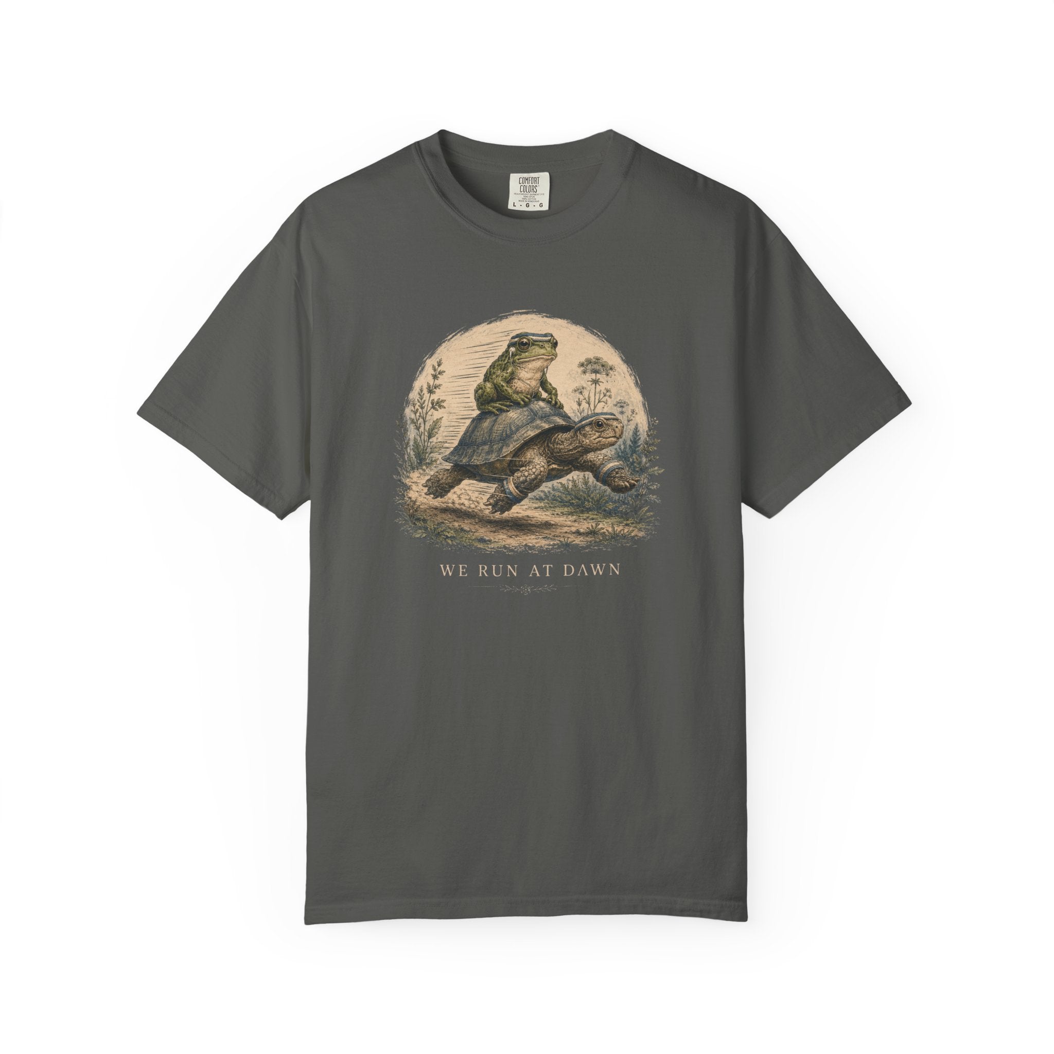 We Run at Dawn Frog & Turtle T‑Shirt