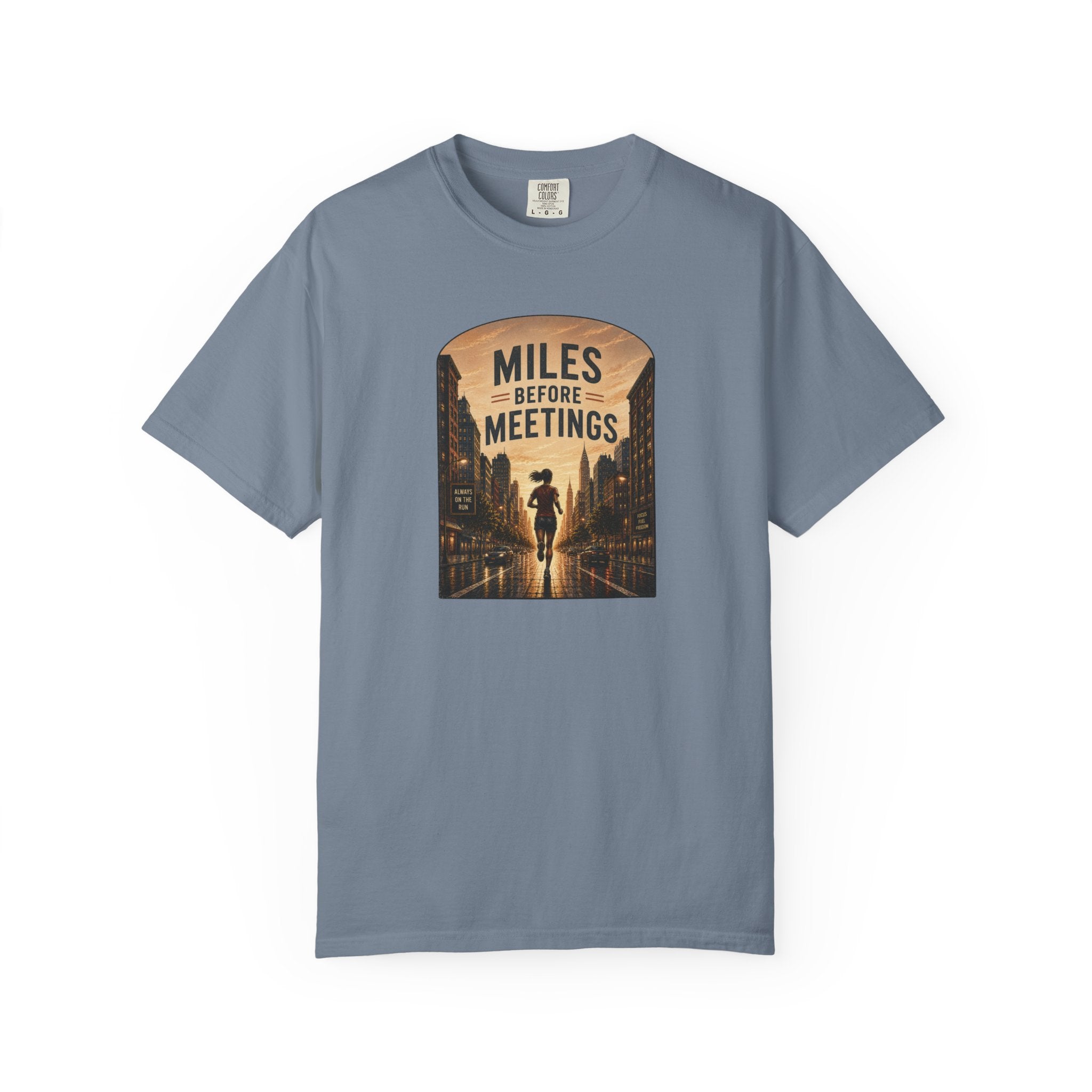 Miles Before Meetings T‑Shirt