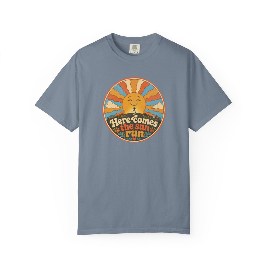 Here Comes the Sun Run Groovy T‑Shirt