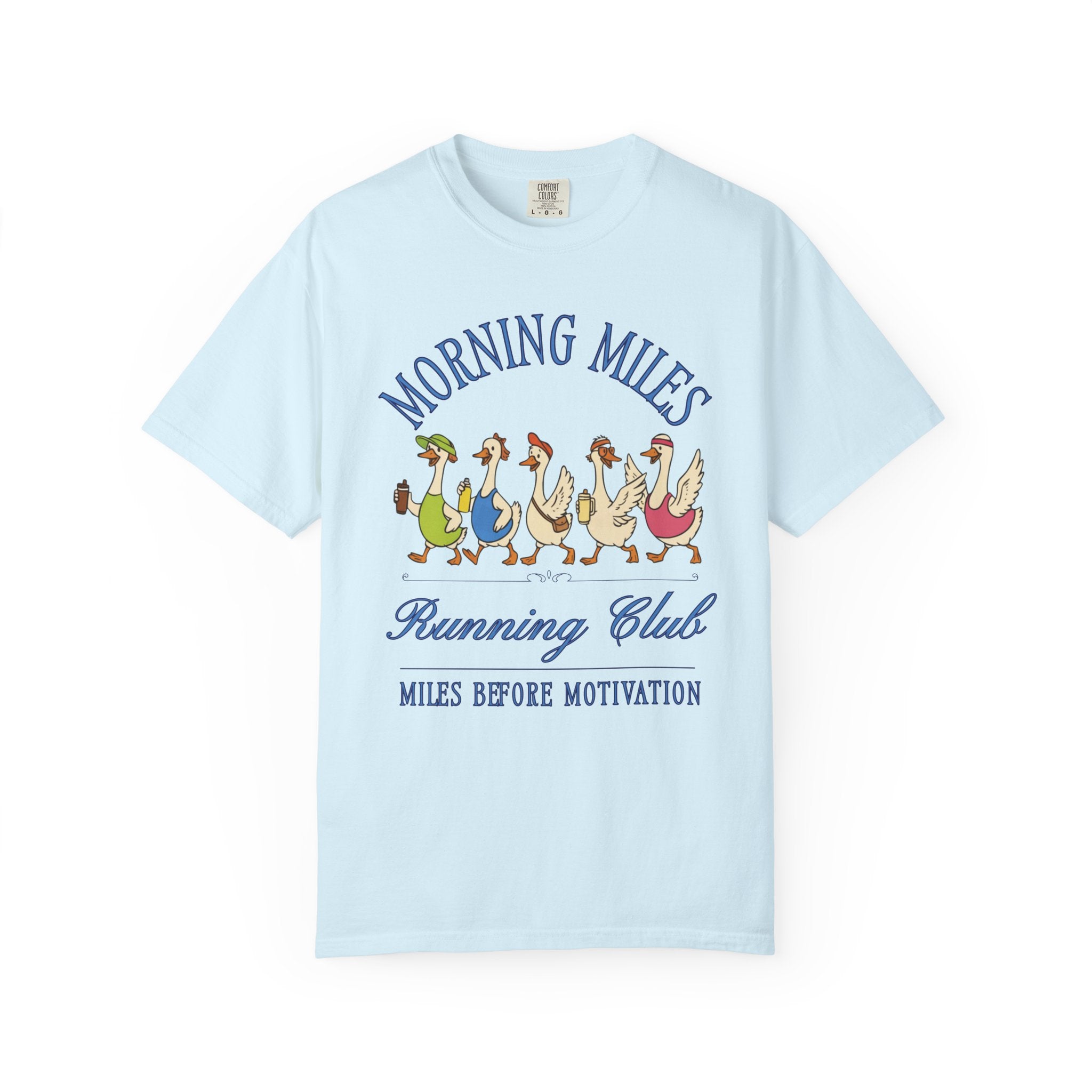 Morning Miles Silly Goose Running Club T‑Shirt