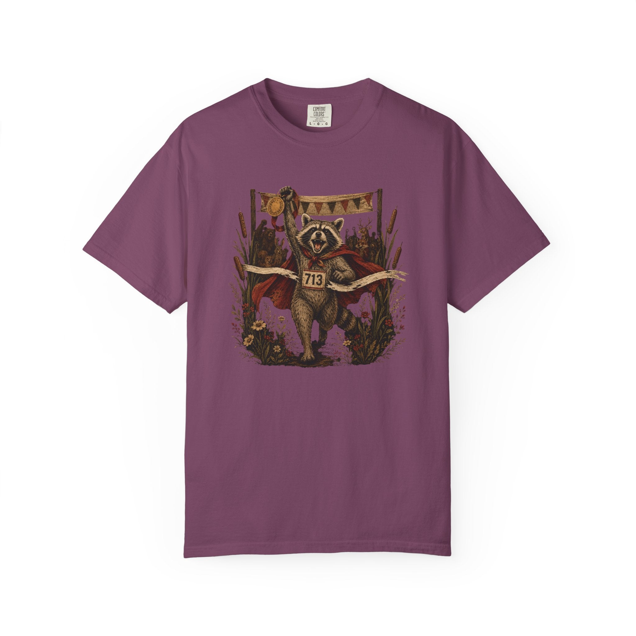 Finish Line Raccoon T‑Shirt