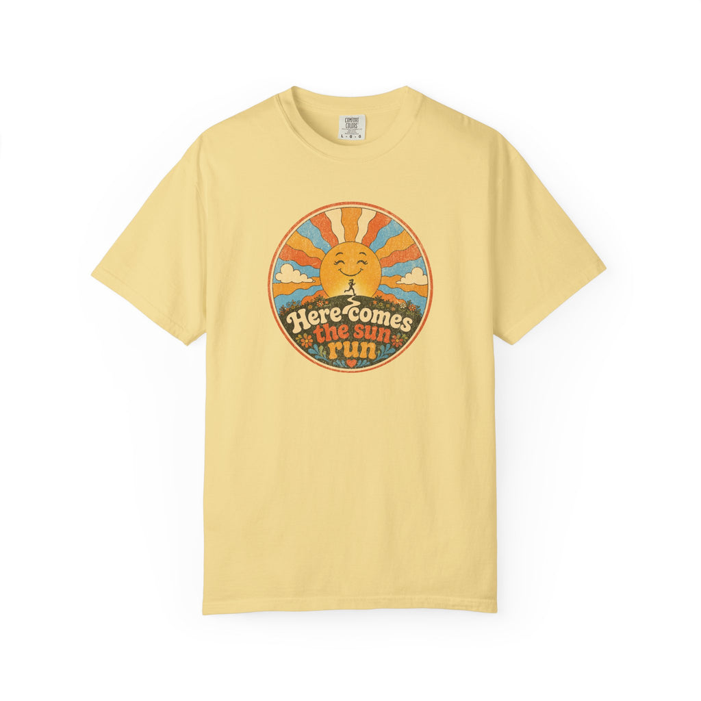 Here Comes the Sun Run Groovy T‑Shirt