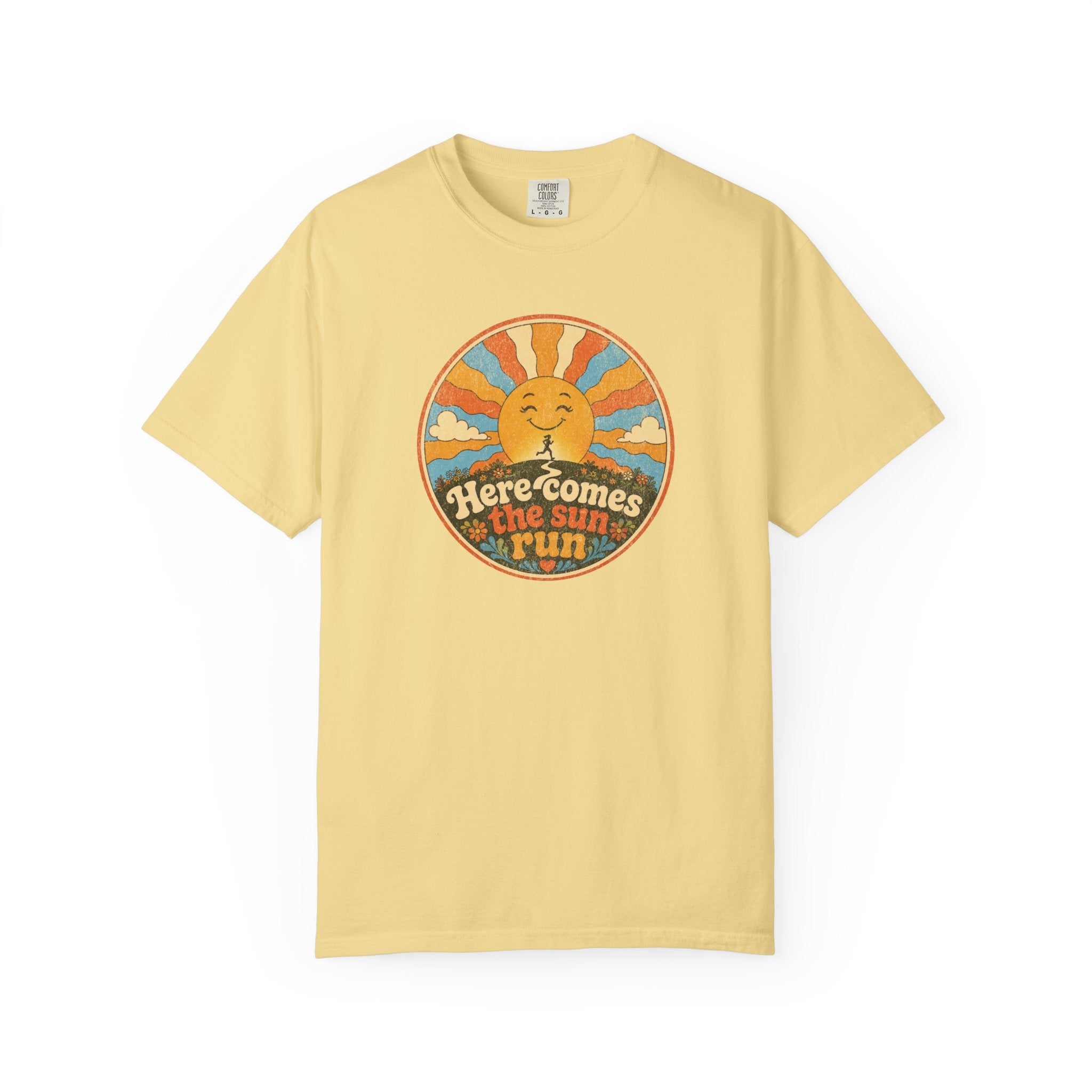 Here Comes the Sun Run Groovy T‑Shirt