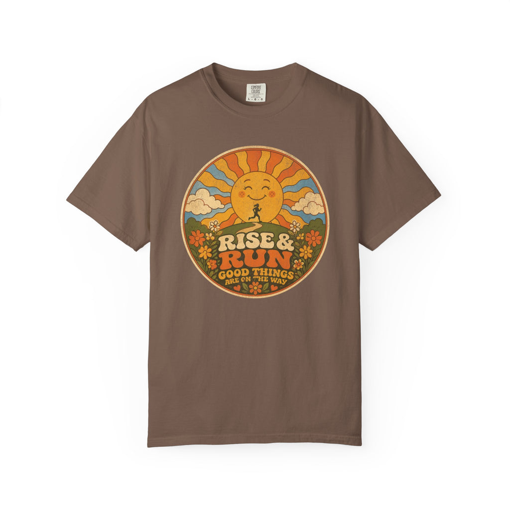 Rise & Run Retro Sun T‑Shirt