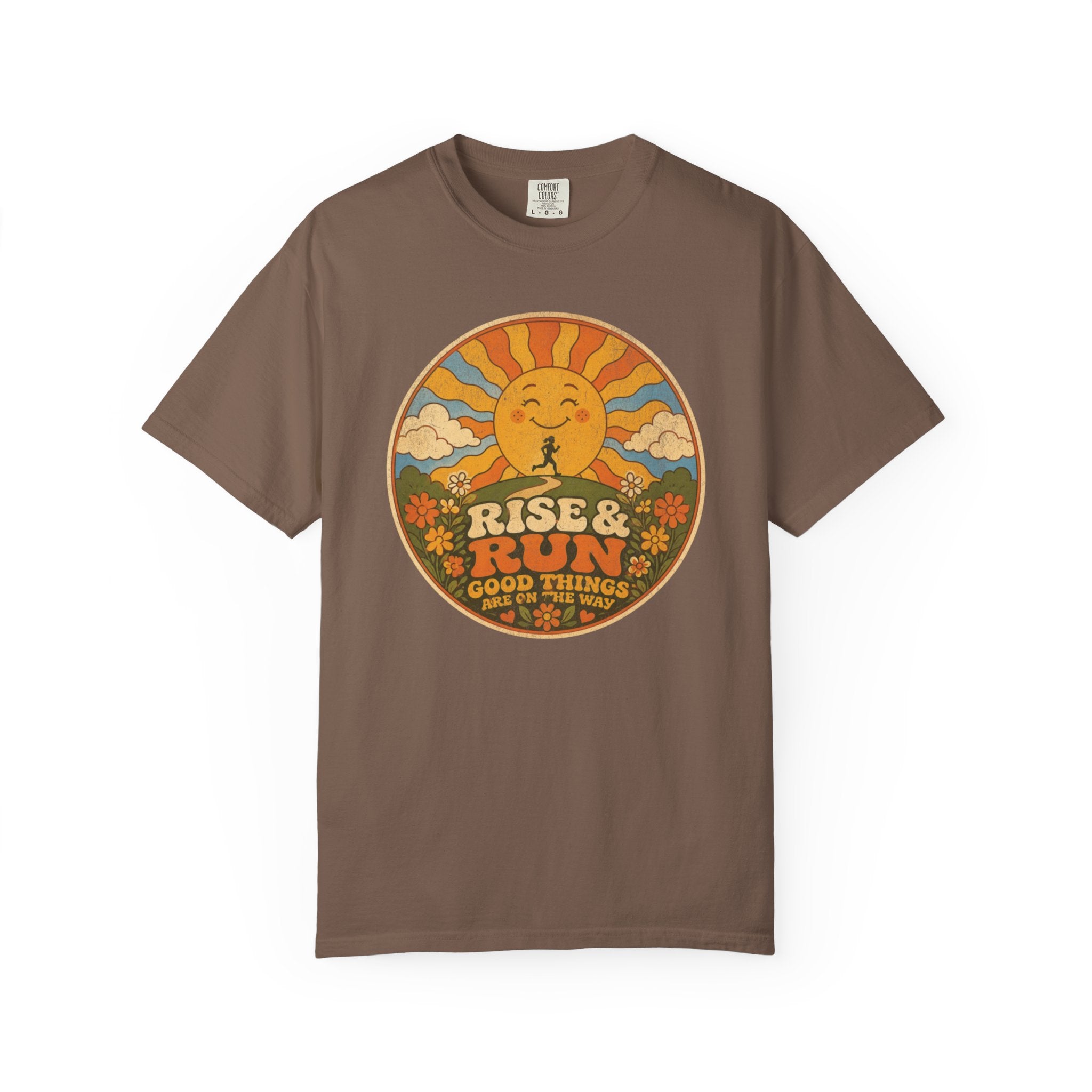 Rise & Run Retro Sun T‑Shirt