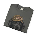 Black Lab in Hat T‑Shirt
