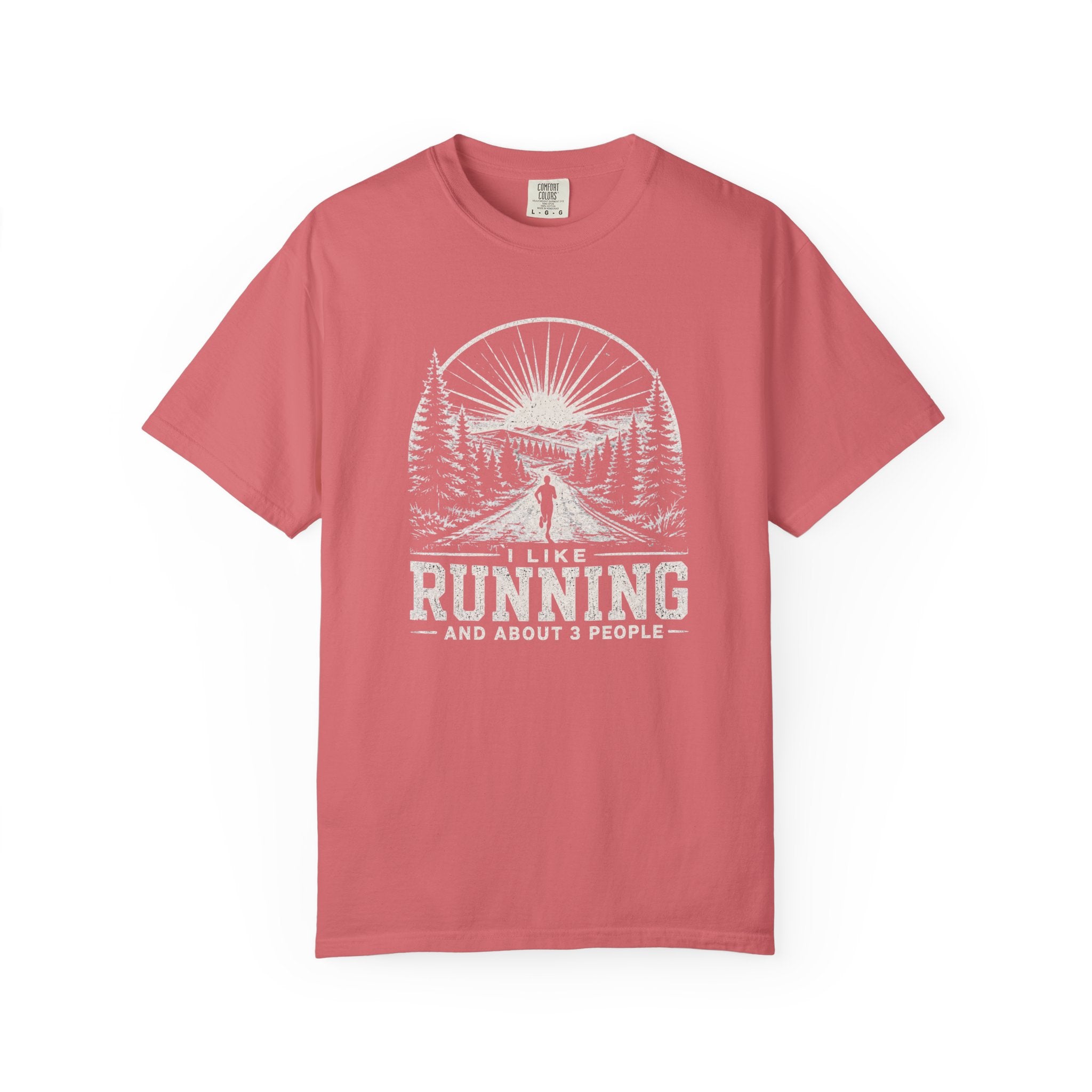 I Like Running & 3 People T‑Shirt
