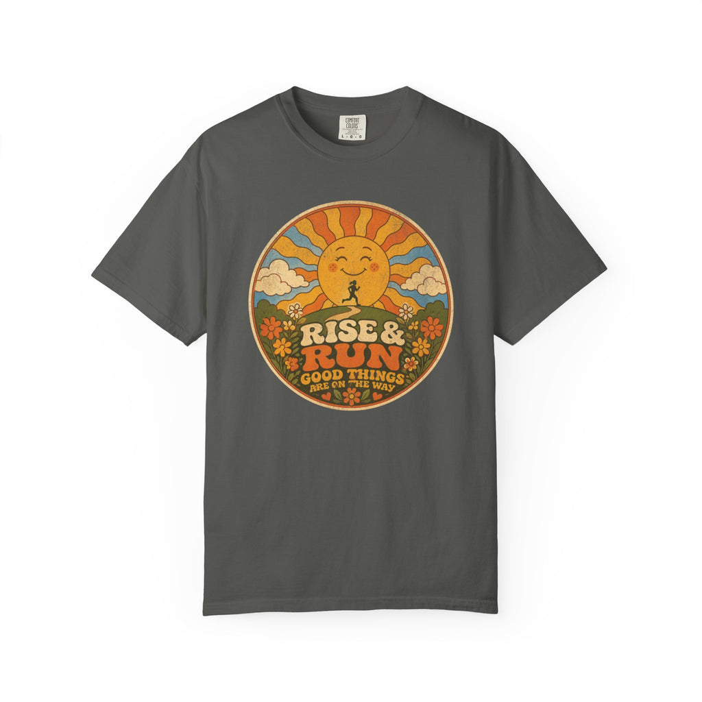 Rise & Run Retro Sun T‑Shirt