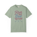 Run & Not Grow Weary Faith T‑Shirt